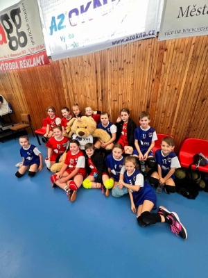 Minižačky na domacím turnaji