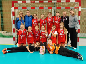 Minižačky přiváží z velkého turnaje v Milevsku krásné třetí místo!!!